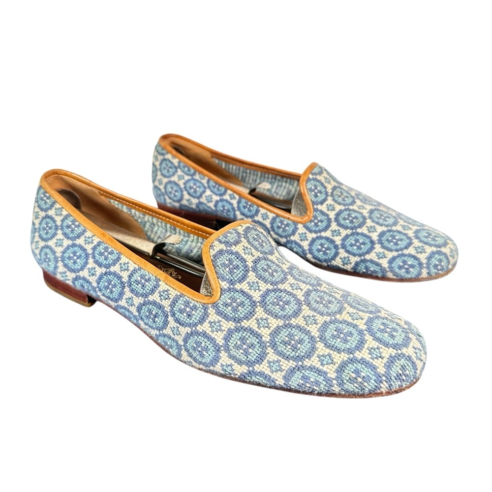 STUBBS & WOOTTON Needlepoint Tapestry Flats - Picture 3 of 10